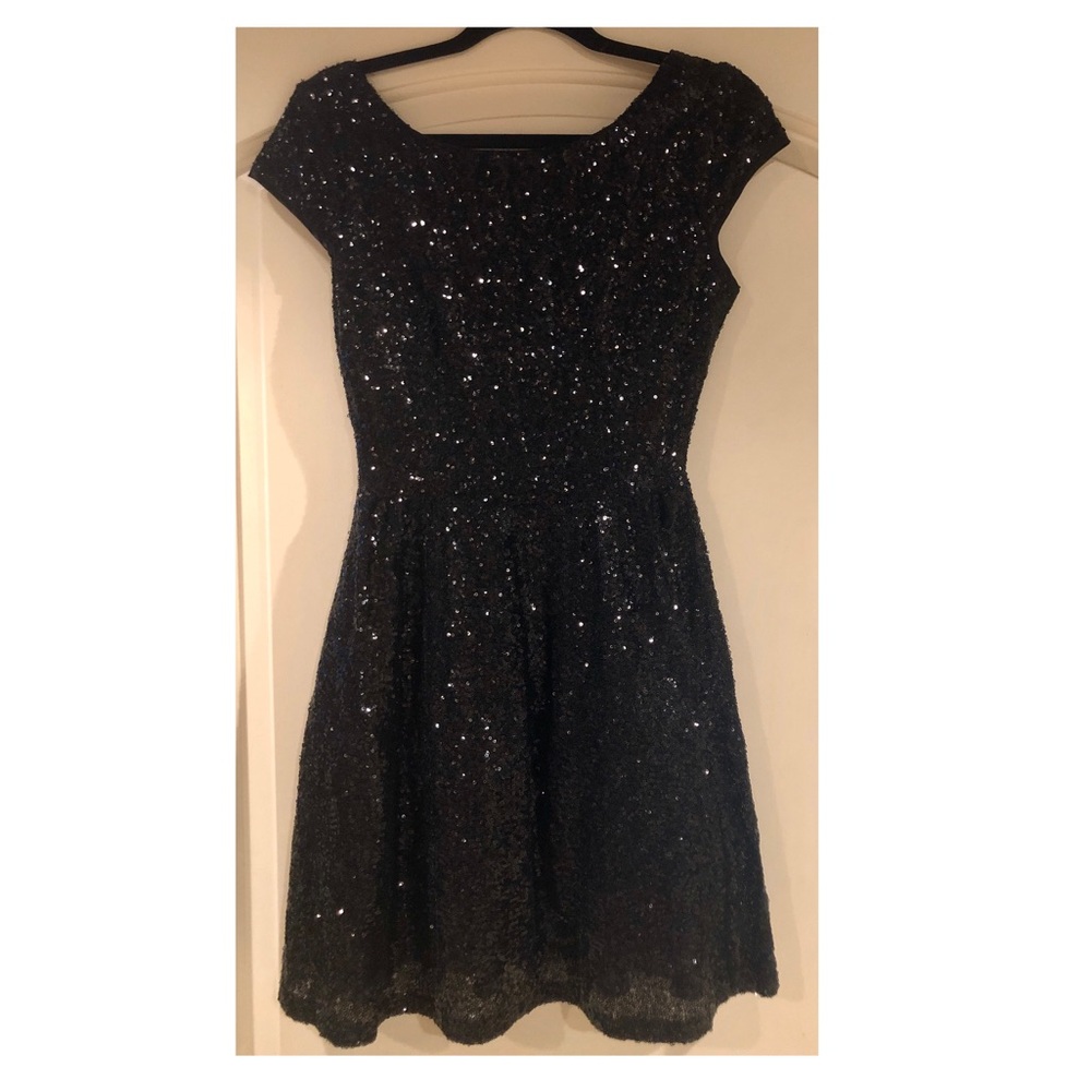 Black Elegant Evening Dress Short (5-6)